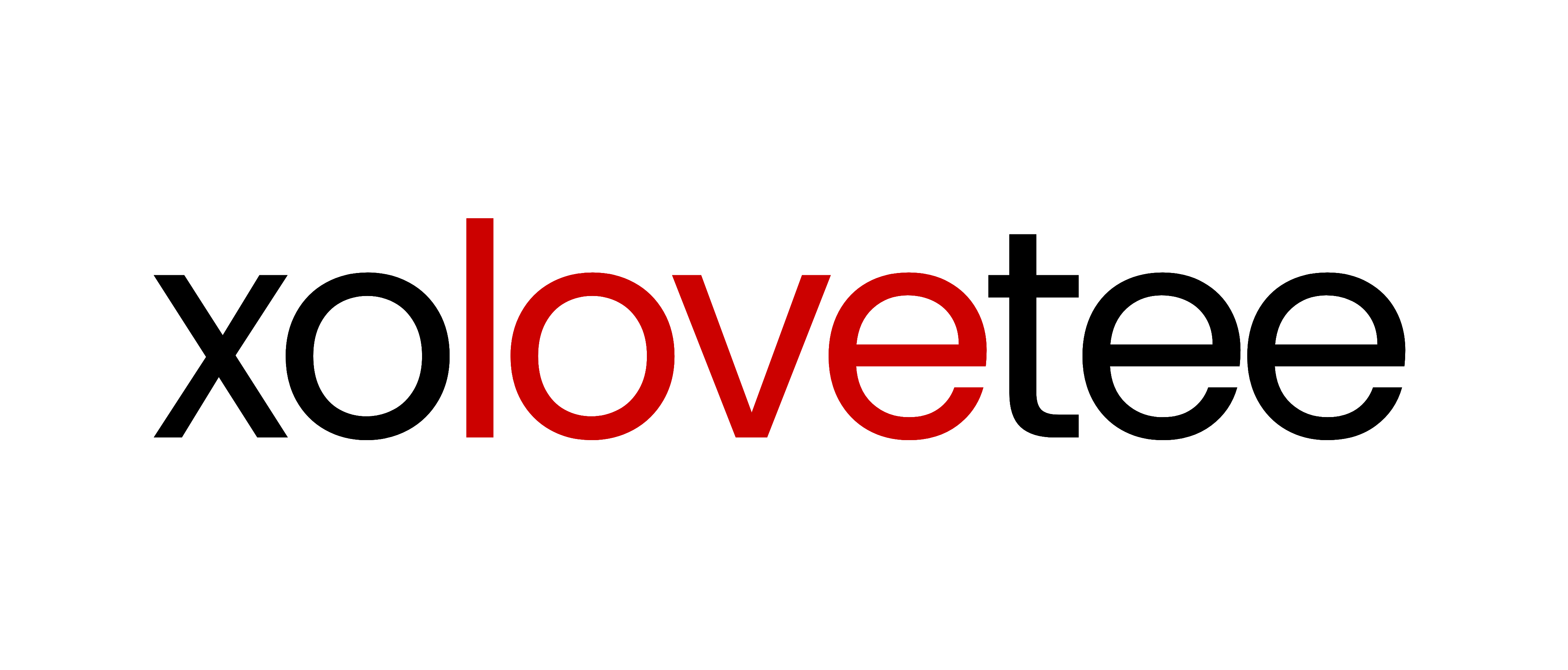 xolovetee logo, dark version